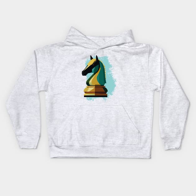 chess Kids Hoodie by Kalle